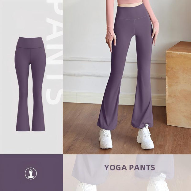 Women's Outdoor Sport High-Waisted Yoga Flared Pants