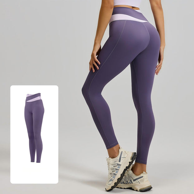 High-Waist Abdominal-Reducing Shock-Proof Yoga Pants