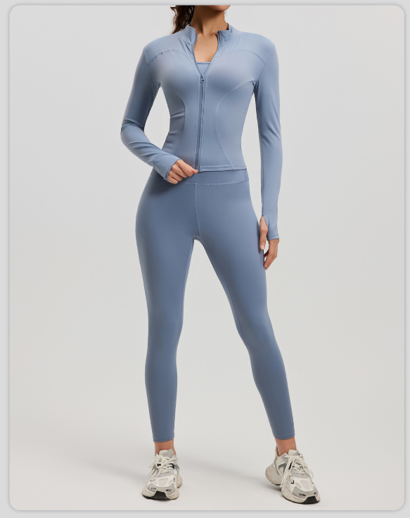 Fitness High-Elasticity Sports Tight Yoga Outfit Set