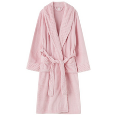 Coral Fleece Bathrobe Flannel Ladies Pajamas