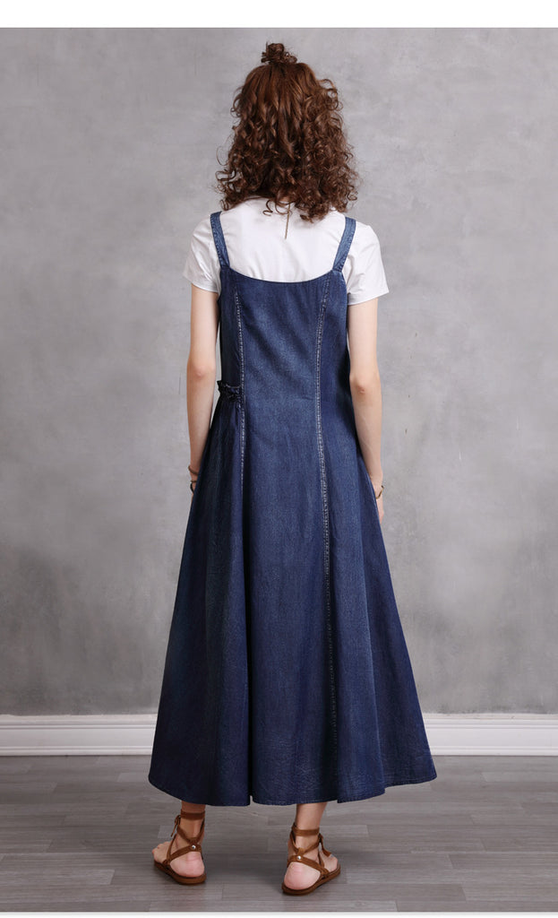 Suspenders Denim Skirt 2023 New Summer Dress