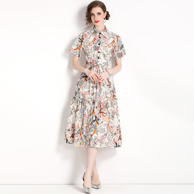 Summer Dress New Print Fashion Dress