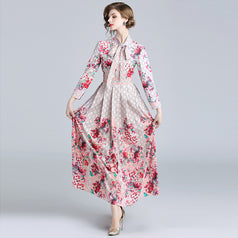 Floral Print Dress in Pink