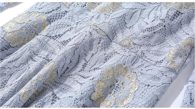 Silm-Fit Lace Dress