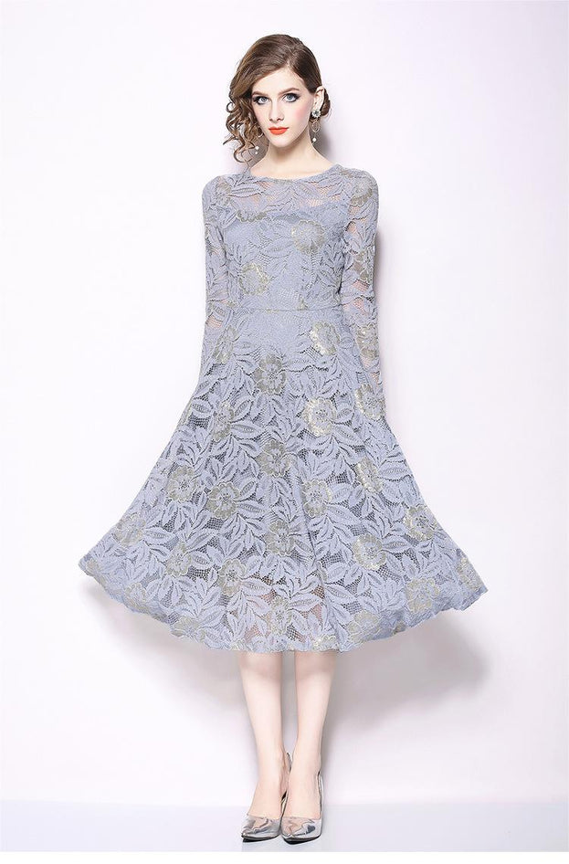 Silm-Fit Lace Dress