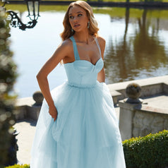 Sexy Gauze Wedding Bridesmaid Dress with Breast Cotton