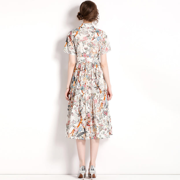 Summer Dress New Print Fashion Dress