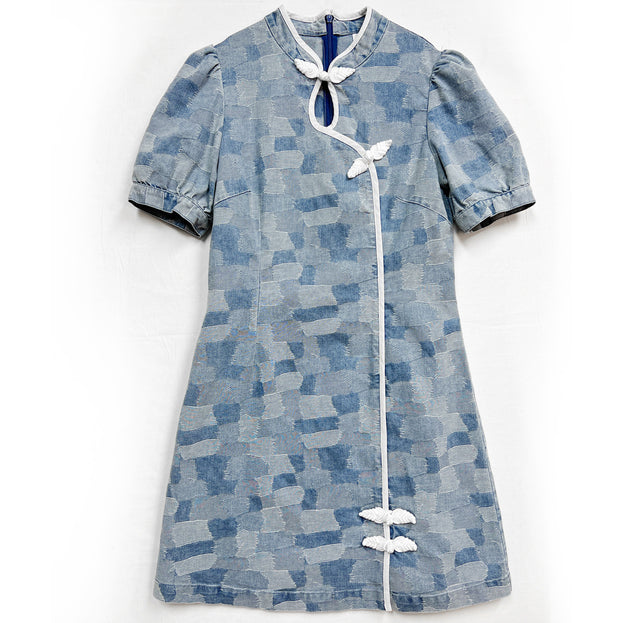 New Design Sense Improved Cheongsam Dress Chinese Style