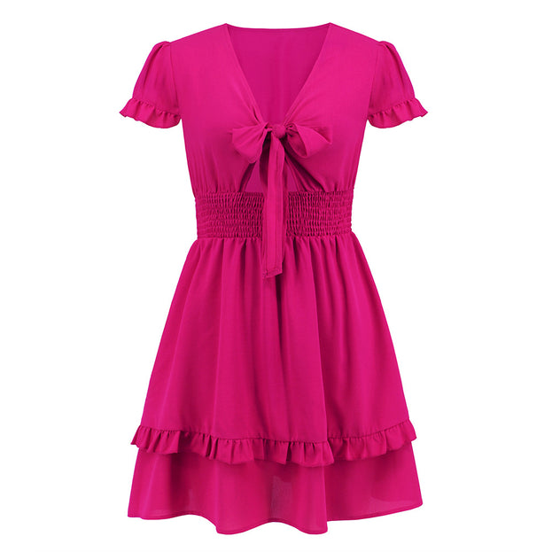 Sexy Off Shoulder Mid length Dress