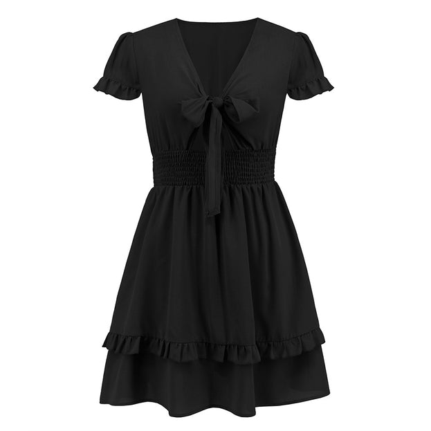 Sexy Off Shoulder Mid length Dress