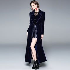 Long Popular New Temperament Coat Coat