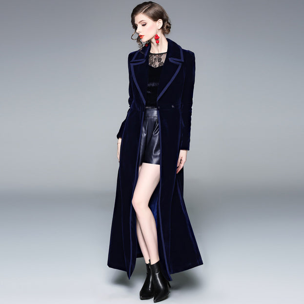 Long Popular New Temperament Coat Coat