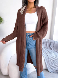 Casual Lapel Long Cardigan Sweater Coat