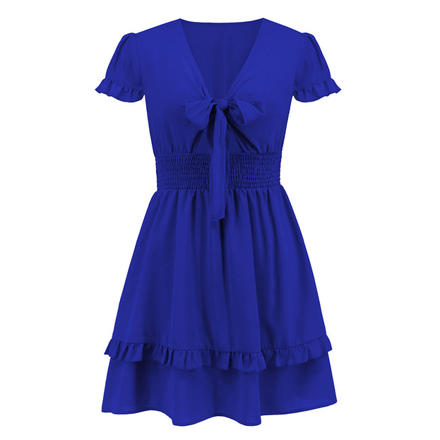 Sexy Off Shoulder Mid Length Dress