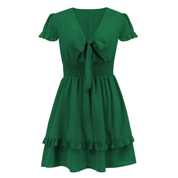 Sexy Off Shoulder Mid Length Dress