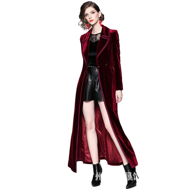 Long Popular New Temperament Coat Coat