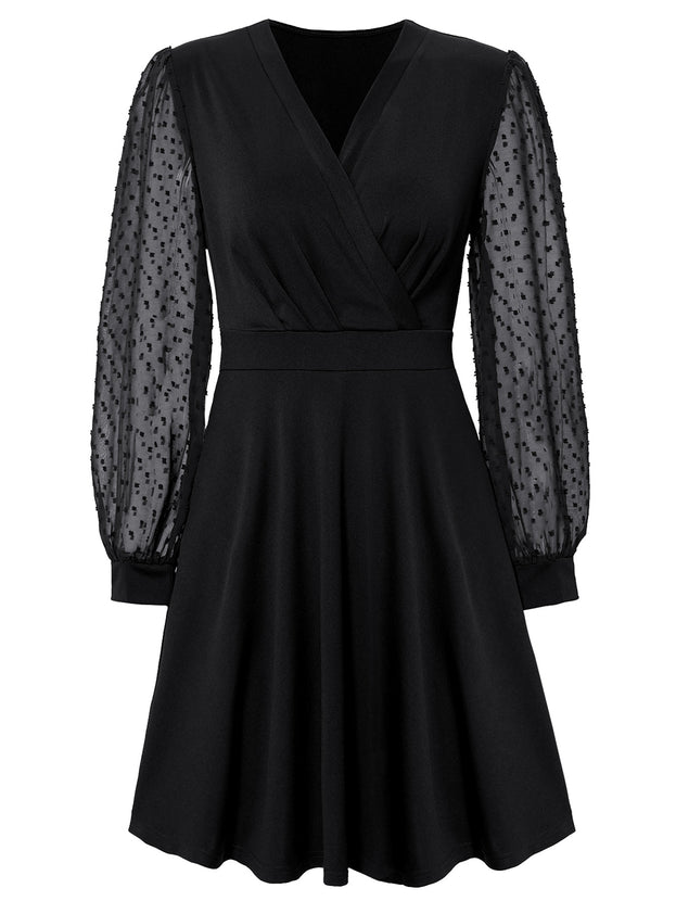 The New Trend V-Neck Dress