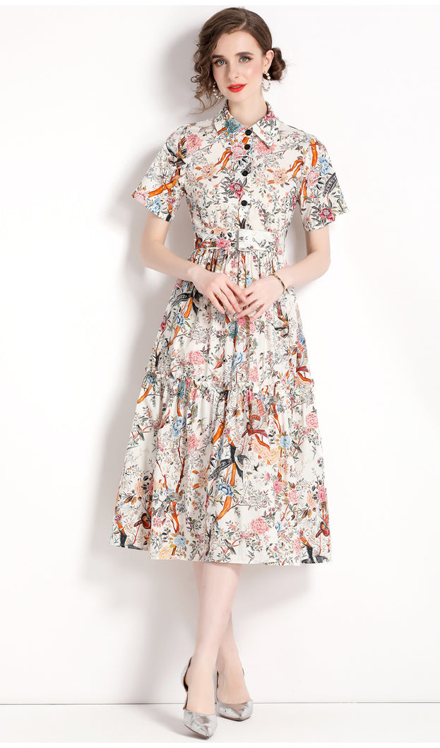 Summer Dress New Print Fashion Dress