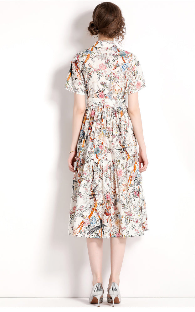 Summer Dress New Print Fashion Dress