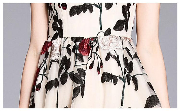 Embroidered Dress