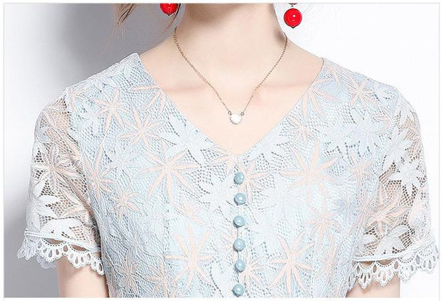 Fashion Show Slim Lace Skirt Long Skirt Dress