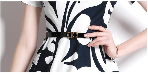 Vintage Printed Dress