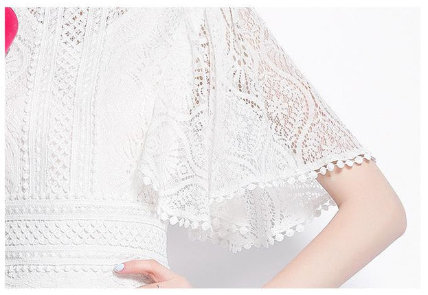 White Lace Dress