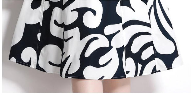 Vintage Printed Dress