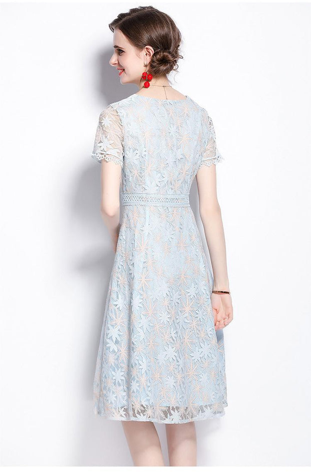Fashion Show Slim Lace Skirt Long Skirt Dress