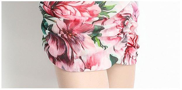 Vintage Printed Dress