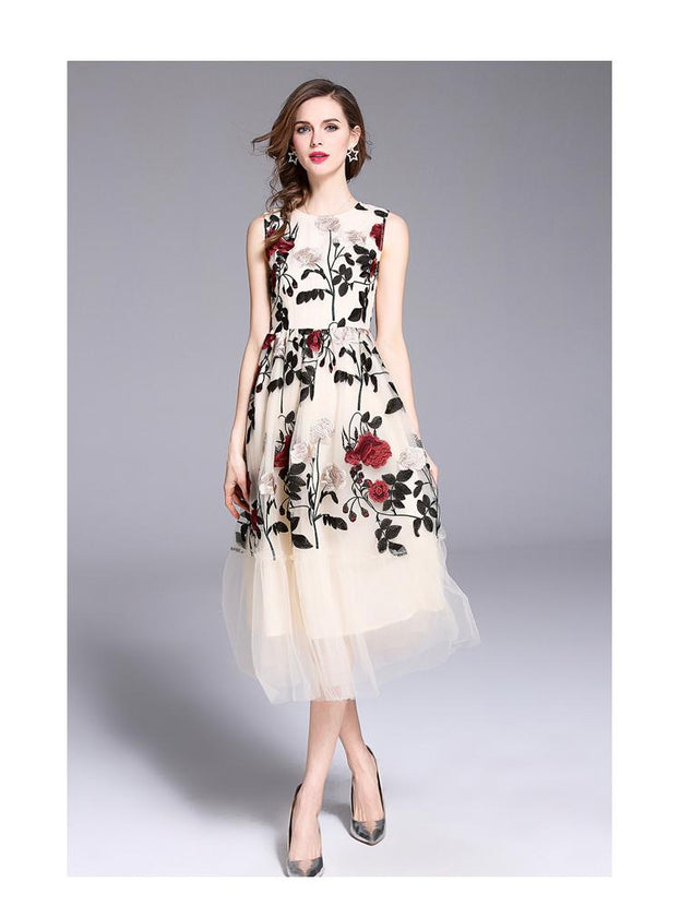 Embroidered Dress