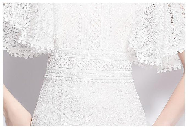 White Lace Dress