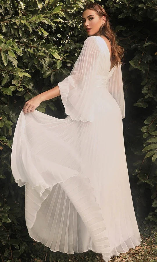 Sexy Deep V Long-Sleeved Dress Slim Dress