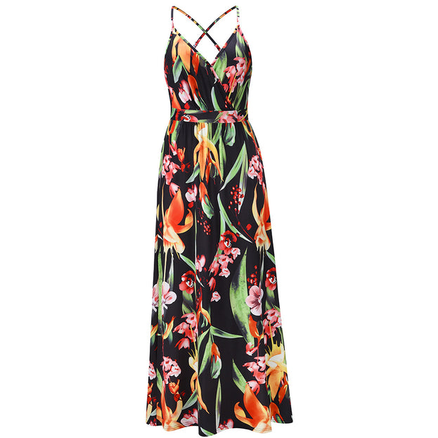 Bohemian Floral Long Dress