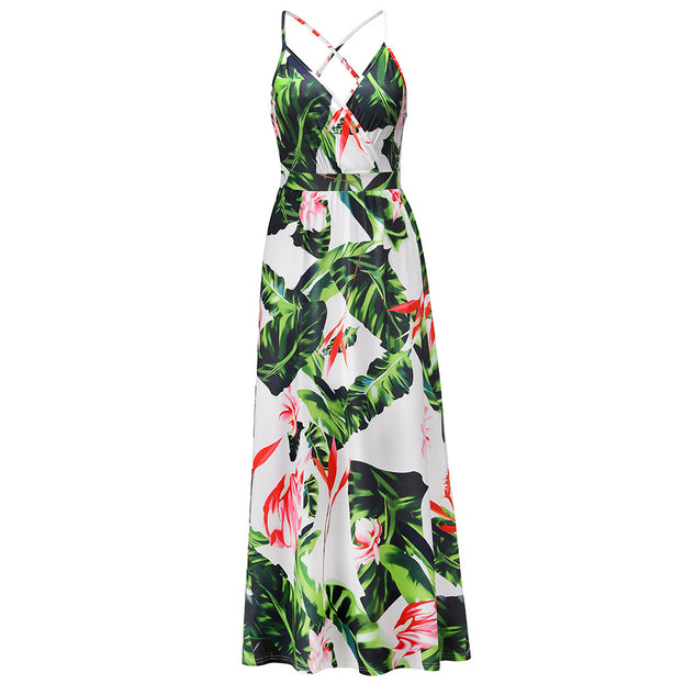 Bohemian Floral Long Dress