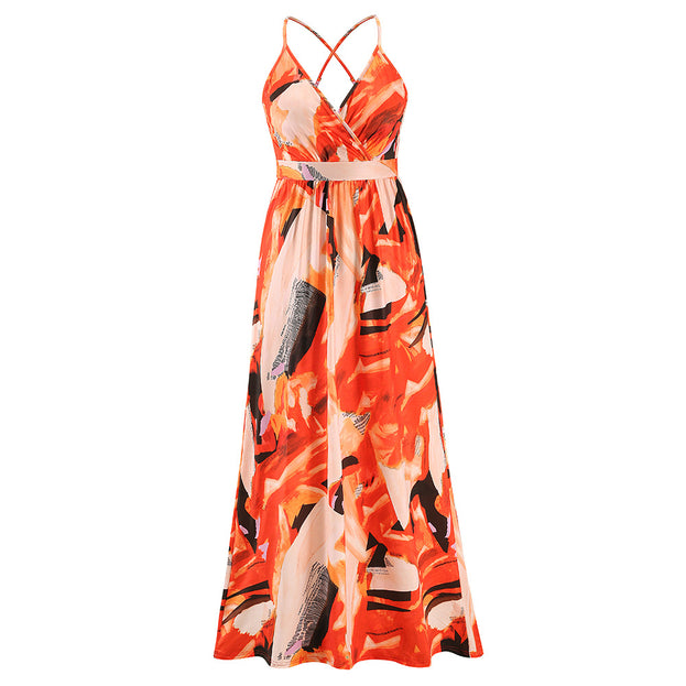 Bohemian Floral Long Dress