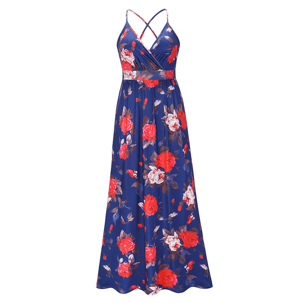 Bohemian Floral Long Dress