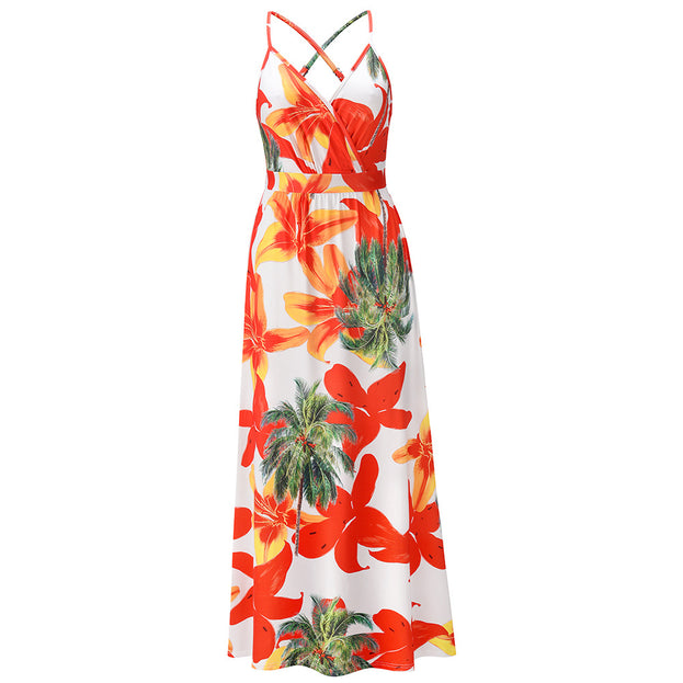Bohemian Floral Long Dress